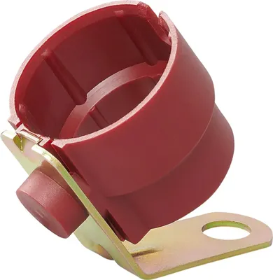 Produktbild von Anhänger Steckerhalter für 7 und 13-polige Anhängerstecker, Stecker Halter rot Wohnwagen Camping