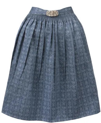 Produktbild von Dirndlschürze SC 300 blau 1 34-38