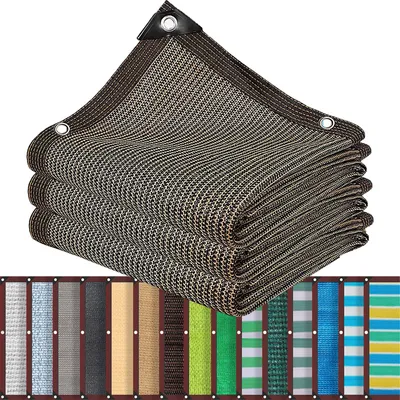 Zdjęcie produktu dla Solidchoice - Siatka zacieniająca 2 x 5 m, zapewniająca 90% zacienienia