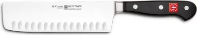 Produktbild von Wüsthof Nakiri mit Kullenschliff / Nakiri Hollow Edge Classic 17 cm 1030132617