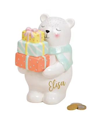 Produktbild von Spardose Eisbär Geschenke mit Namen