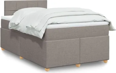 Produktbild von Möbel Boxspringbett mit Matratze Taupe 120x200 cm Stoff - Klassische Betten 3286651