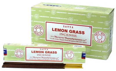 Produktbild von Satya Weihrauchstäbchen, 15g - Zitronengras