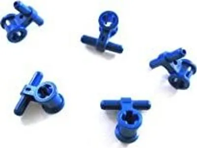 Obrázok produktu pre 5x LEGO TECHNIC "Pneumatická hadicová spojka" v modrej farbe