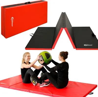 Produktbild von Měkká podlahová rohož 220x110x5 cm červeno-černá
