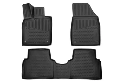 Produktbild von AD Tuning Gummi Fußmatten Set für VW ID3, Bj. 2020-