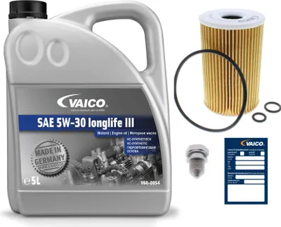 Produktbild von VAICO Inspektionspaket Filterset für VW Golf V Schrägheck (1K1) GOLF VI (5K1) Polo Schrägheck (6R1, 6C1) TOURAN (1T1, 1T2) Passat Variant (3C5) TIGUAN