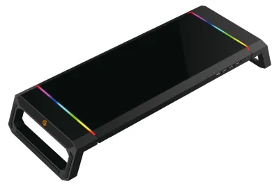 Immagine prodotto di Conceptronic THORNE - Monitorständer mit Schublade - Schwarz