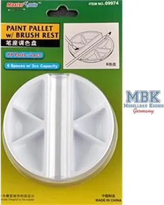 Produktbild von Trumpeter / Master Tools 09974 – Farbpalette mit Pinselhalter – Neu