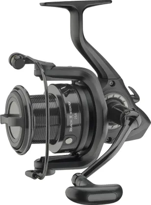 Immagine prodotto di DAIWA Black Widow 25 A, ambidestro, mulinello da pesca alla carpa per pesci grossi, freno anteriore, 10133-225