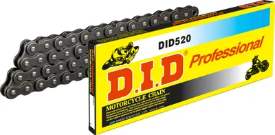 Produktbild von Rollenkette DID520/94C Kette offen mit Clipschloss (RJ)