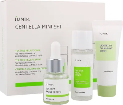 Produktbild von IUNIK - Centella Mini Set (tonic + serum + cream)