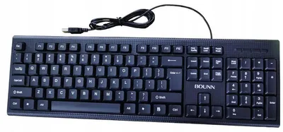 Produktbild von Bounn HK-616 Kabelgebundene Tastatur mit Nummernblock