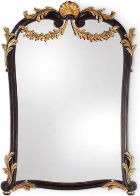 Produktbild von Casa Padrino Luxus Barock Spiegel Antik Schwarz / Gold - Handgefertigter italienischer Barockstil Wandspiegel - Luxus Möbel im Barockstil - Luxus Qualität -  Italy