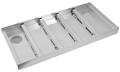 Produktbild von Emco Bodenwanne 75mm, Aluminium,Größe:100x50cm