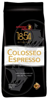 Zdjęcie produktu dla Schirmer Colosseo Espresso ziarniste łagodne, aromatyczne 1000g