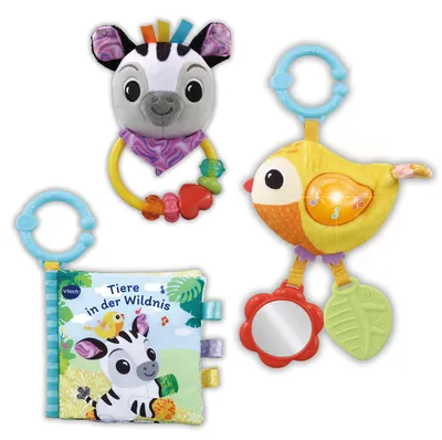 Immagine prodotto di VTech Set regalo amici animali del bambino, libro didattico - Vtech 80-562504 - (Giocattoli / Giocattoli di attività)
