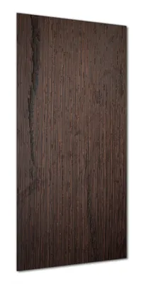 Produktbild von Wallario selbstklebende Duschrückwand 70 x 200 cm mit Motiv Holz-Optik Textur dunkelbraunes Holz - Wandverkleidung mit Hochglanzlaminat in Glasoptik