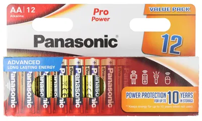 Produktbild von Panasonic AA Mignon Pro Power 1,5V Batterie 12er Blister