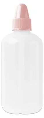 Image de Douche nasale, design ergonomique, nettoyage nasal efficace, rose, 250 ml