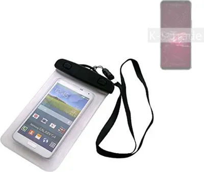 Produktbild von K-S-Trade Schutz Hülle Handy Hülle Kompatibel mit Asus ROG Phone 6 Beach Bag wasserdicht 16cm x 10cm Schutzhülle Staub Sand Flachwasser Beachbag