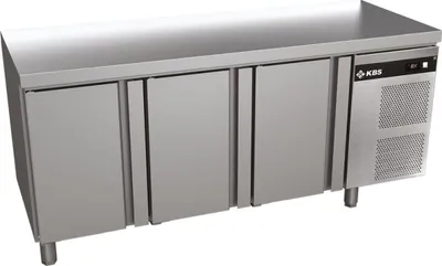 Immagine prodotto di Banco refrigerato KBS senza alzatina 1792x700x850 mm 3 porte GN 1/1 raffreddamento ventilato