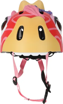 Image de CRAZY SAFETY Casque de vélo Girafe au design d'animal mignon 0104 Red S (49-55cm)