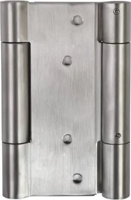Produktbild von 100 mm Schwenkscharnier SS201 Edelstahl (22 kg Tragkraft auf 3 Scharnieren)