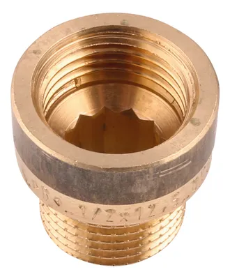 Produktbild von Hahnverlängerung Rotguss 1/2' x 12,5 mm, 10 Stück