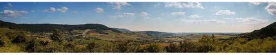 Bausatz Sauschwanzlebahn Hintergrundlandschaft und Zubehör