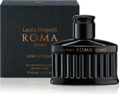 Image de Laura Biagiotti Roma Uomo Nero Estremo Eau de Parfum Intense Spray (40 ml)
