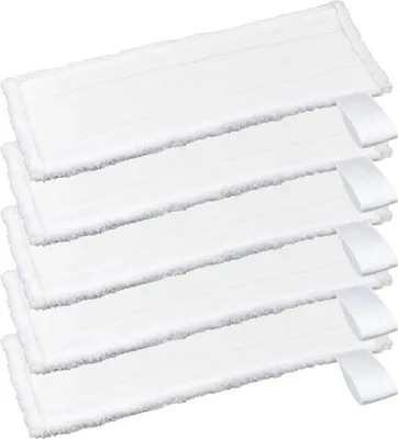 Produktbild von 5 Mikrofasertücher für Kärcher SC5 SC3 Easy Fix, Ersatztücher für Dampfreiniger der Kärcher SC EASY FIX-Serie, Mikrofaser und Wischtuch