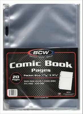 Produktbild von BCW Comic Book Page (20 ct.)