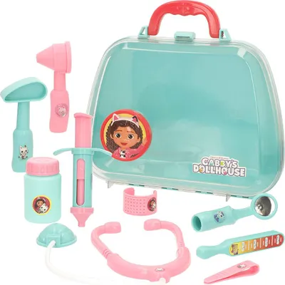 Produktbild von Gabby´s Dollhouse 39155 Medic Set Case Pädagogisches Spielzeug Rosa Rosa One Size