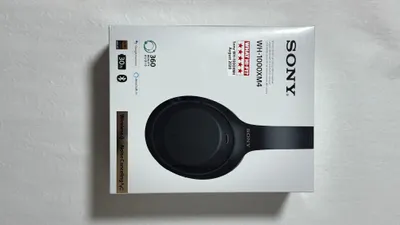 Produktbild von Sluchátka WH-1000XM4 černá