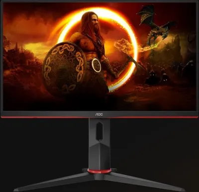 Produktbild von AOC G2 24G2/BK, 60,5 cm (23.8"), 1920 x 1080 Pixel, Full HD, LED, 1 ms, Schwarz