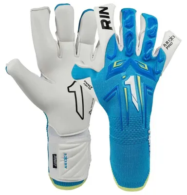 Obrázek produktu pro Rinat Aries X Pro, modré brankářské rukavice, velikost 10, barva modrá, velikost 10