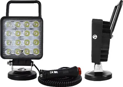 Obrázek produktu pro Pracovní světlo LED, přenosné, magnetická základna, 48W reflektor
