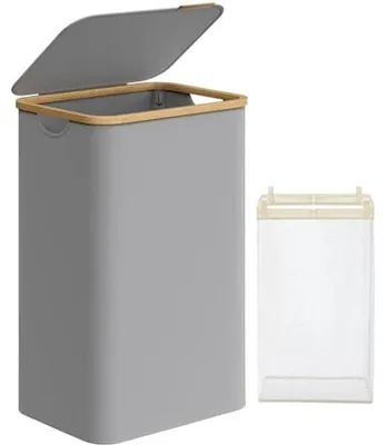 Produktbild von Wäschekorb LCB509G01V1, 90 l, grau