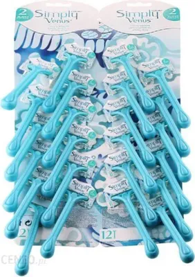Zdjęcie produktu dla Gillette Simply Venus 2 Maszynki Jednorazowe Dla Kobiet 24 Sztuki