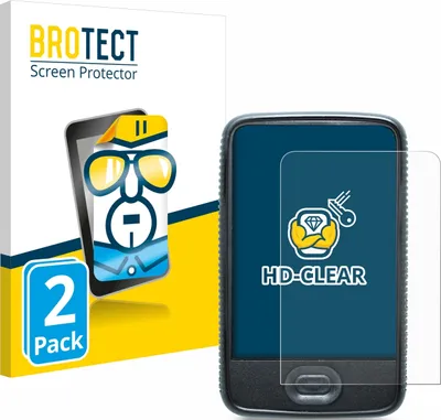 Produktbild von 2x Für Dexcom G6 Receiver CGM Schutzfolie BROTECT Displayschutz Display Schutz Folie Klar Transparent