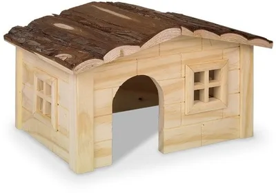 Produktbild von Nobby 25551, Haus, Nagetier, Holz, Holz, 1 Tür(en), 285 mm