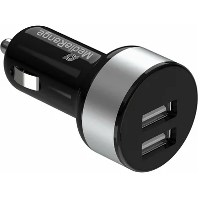 Produktbild von MediaRange MRMA103, Auto, USB, Schwarz, Silber