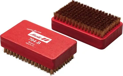 Image de Brosse à cirer Snoli Brosse en bronze rouge Rouge One Size