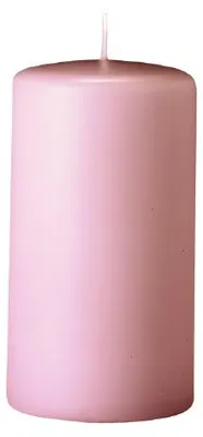 Produktbild von Flachkopf-Stumpenkerzen Taupe Rose 100 x Ø 60 mm, 4 Stück