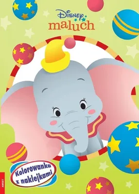 Obrázek produktu pro Disney omalovánky pro batolata se samolepkami