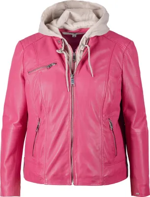 Produktbild von Maze Lederjacke 42021318 Damen pink 52