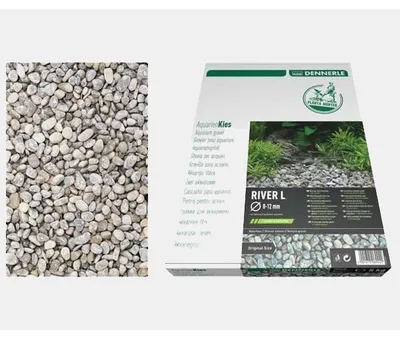 Productafbeelding van Dennerle Natuurgrind Plantahunter River | aquarium bodembedekking | 5 kg 8-12MM