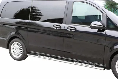 Zdjęcie produktu dla Stalowe listwy progowe do Mercedes Vito Classe W447 2014-2025 Szary