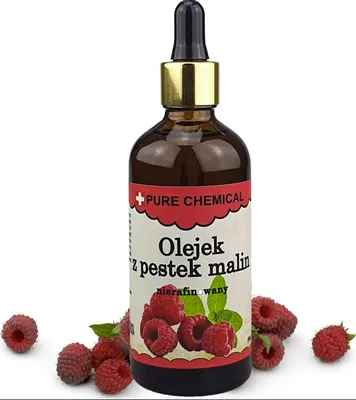 Image de Huile de graines de framboise, non raffinée, naturelle, pressée à froid, 30 ml, PURE CHEMICAL